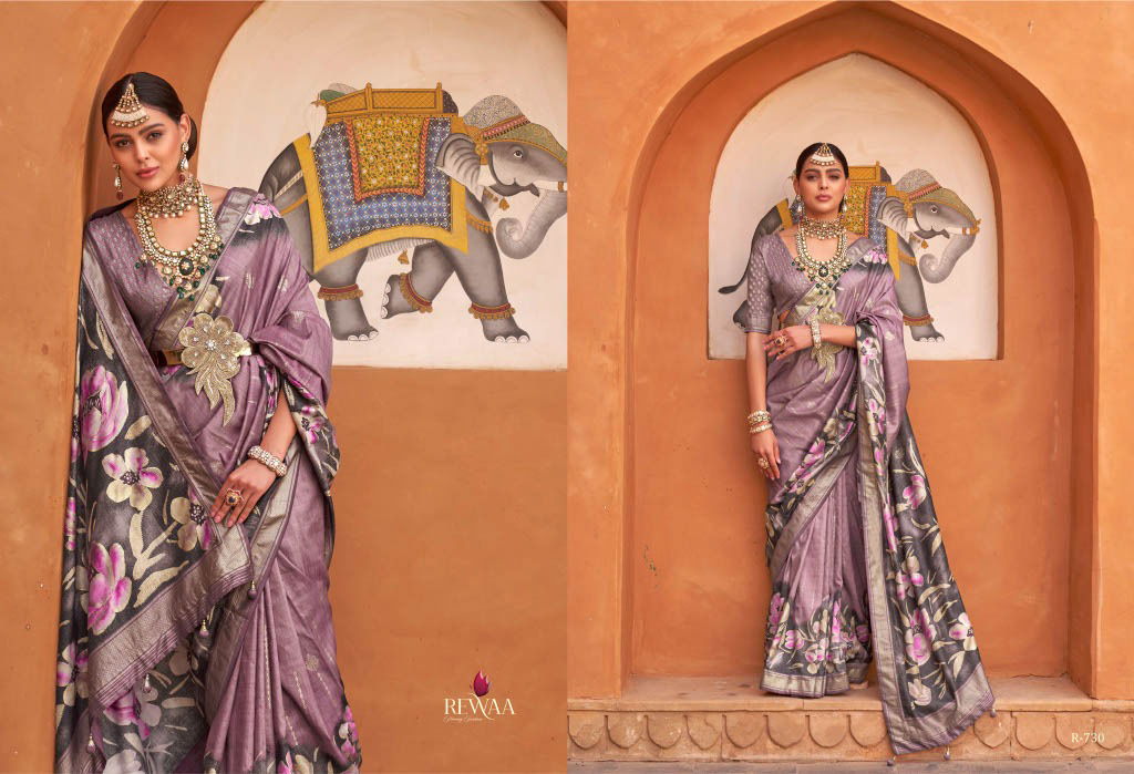 Mithila By Rewaa Heavy Silk Wedding Wear Sarees Catalog